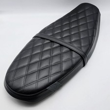 Sella comfort trapuntata nera