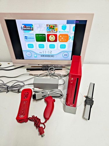 Console nintendo wii rossa 471 - wii,