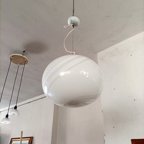 Lampada sospensione sfera - a, a