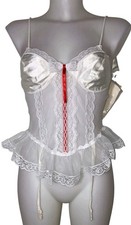 Babydoll donna vintage bianco