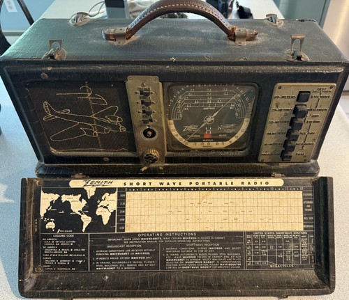 Radio valvole bombardiere - radio, a