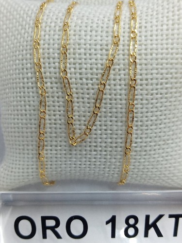 Catenina oro giallo 750 - in, 18