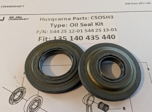 Kit guarnizioni olio - , per