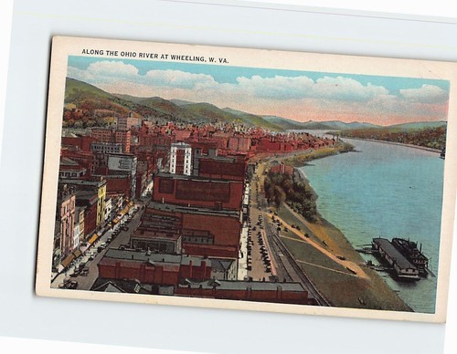 Cartolina lungo fiume ohio - il,