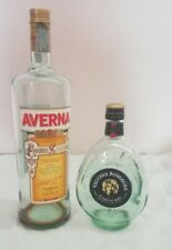 Amaro Averna + Vecchia Romagna bottiglie vuote originale collezionismo
