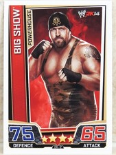 WWE BIG SHOW 2K14 TOPPS SLAM