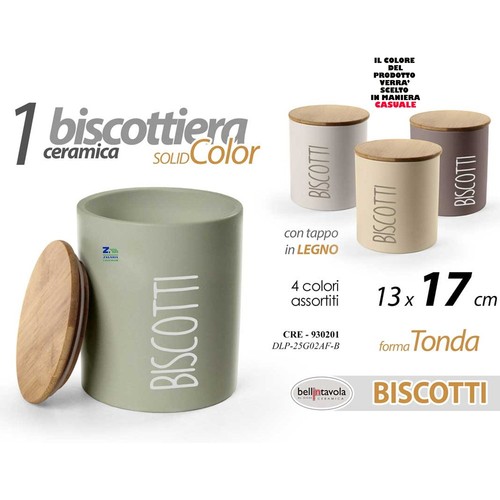 Biscottiera barattolo - biscottiera,