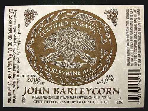 Mad river john barleycorn 2006 - mad,