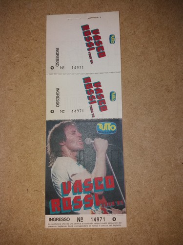 Biglietto ticket vasco rossi - ticket,