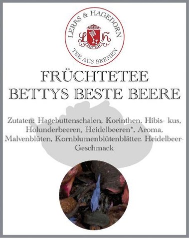 Tè alla frutta bettys - tè,