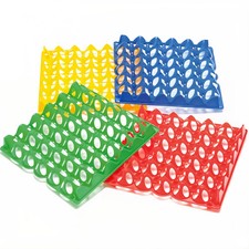 Vassoio Porta Uova in Plastica | Multicolore