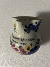 Brocca Ceramica Porcellana ASTORIA Tabiano Terme Vintage Made Italy Cecone