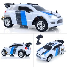 1/10 4WD 70KM/H RC Rally Auto da Corsa Triplo Differenziale Cambio Metallo