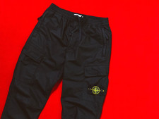 Pantaloni cargo con polsini