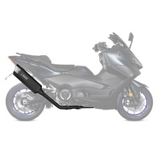 MF7417 Scarico Marmitta Completo MIVV SR-1 Tmax 560 mod 2022 2023 2024 Nero Inox