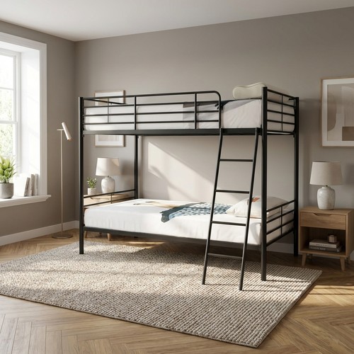 Letto castello metallo - a,