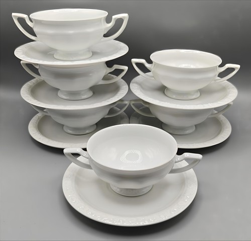 Rosenthal maria weiß tazza - 6x,
