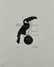 VALERIANO TRUBBIANI (1937) OPERA GRAFICA INCISIONE ACQUAFORTE 50 X 35 CM - 1975