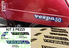 Kit Adesivi Targhette Vespa 50