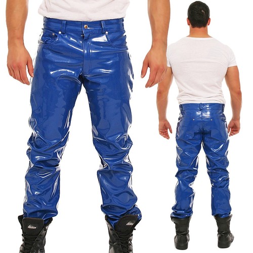 Pantalone vernice vinile - pantalone, in