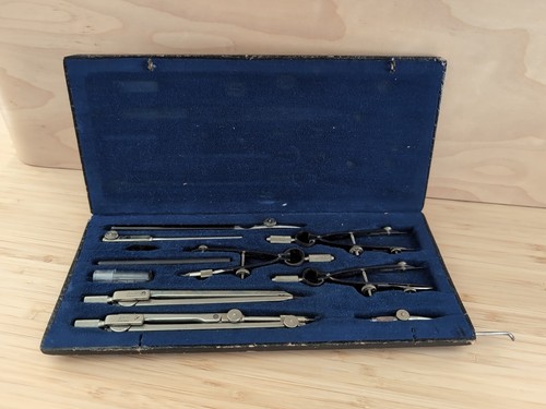 Set bussola disegno vintage - set, da