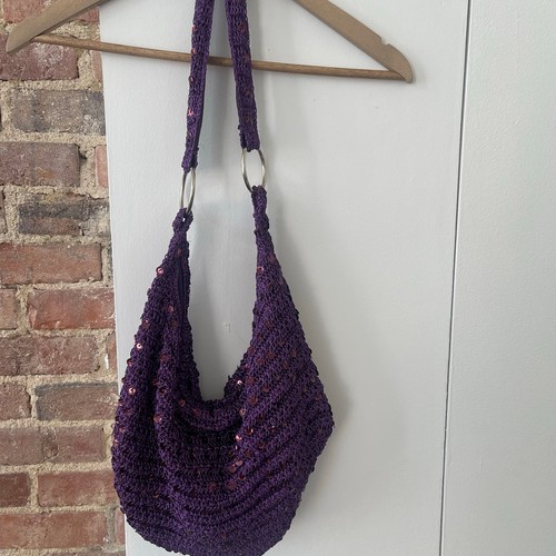 Borsa tracolla viola - borsa,