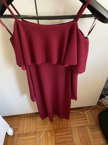 Vestito donna rosso bordeaux - donna,