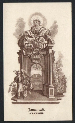 Santino antico madonna - la,