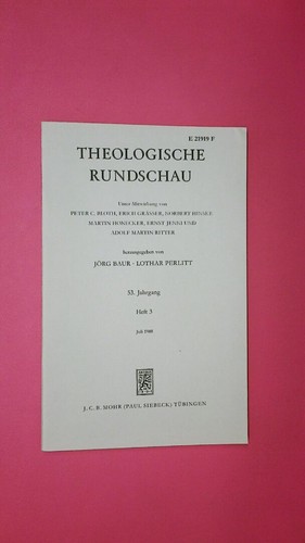 153571 theologische rundschau - 153571,
