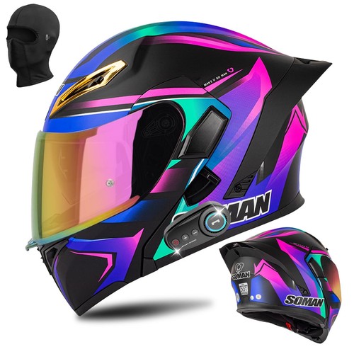 Casco moto bluetooth - casco,