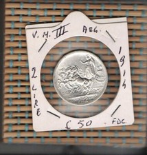 MONETA  ARGENTO DA 2 LIRE