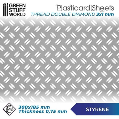 Foglio plasticard polistirene - plasticard,