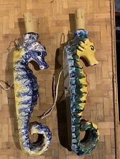 Applique Ceramica Vietri? Cavalluccio Marino Cavallucci Vintage Luce Lampada