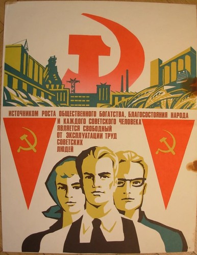 Poster originale sovietico