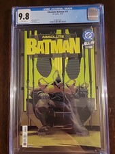 Absolute Batman #11 CGC 9.8 A
