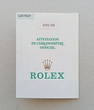 ROLEX Guarantee Warranty