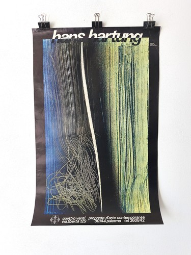 Manifesto mostra hans hartung - hans,
