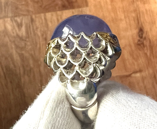 Anello uomo argento fatto - anello, a