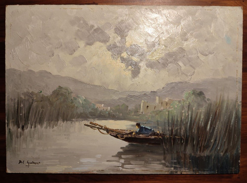Dipinto olio masonite - dipinto,