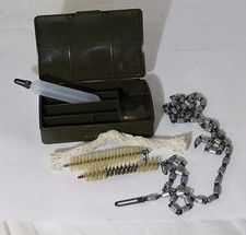 KIT PULIZIA ARMI IN SCATOLA DI ABS EX MILITARE