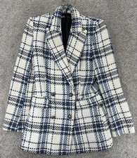 ZARA Ecru & Blue Double