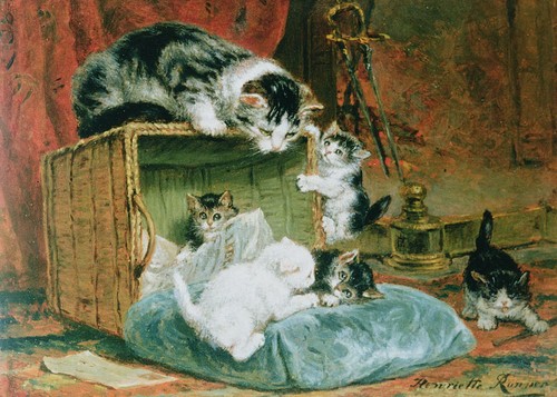 Henriette ronner knip - henriette, art