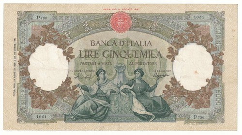 5000 lire repubbliche - ,