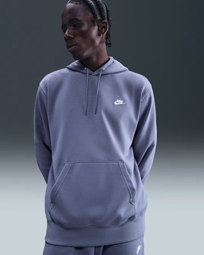 Felpa nike con cappuccio club - felpa,