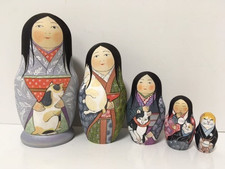 Kimono gatto matrioska arte da