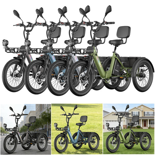 Triciclo elettrico fafrees f20 - elettrico,