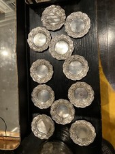 Set 11 piattini da pane e burro Tiffany & co argento Sterling