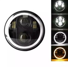 1X LED Motorcycle Headlight H4