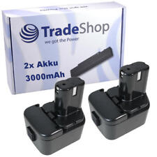 2x Batteria 9,6V 3000mAh Ni-MH