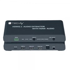 Techly estrattore audio - estrattore, hdmi
